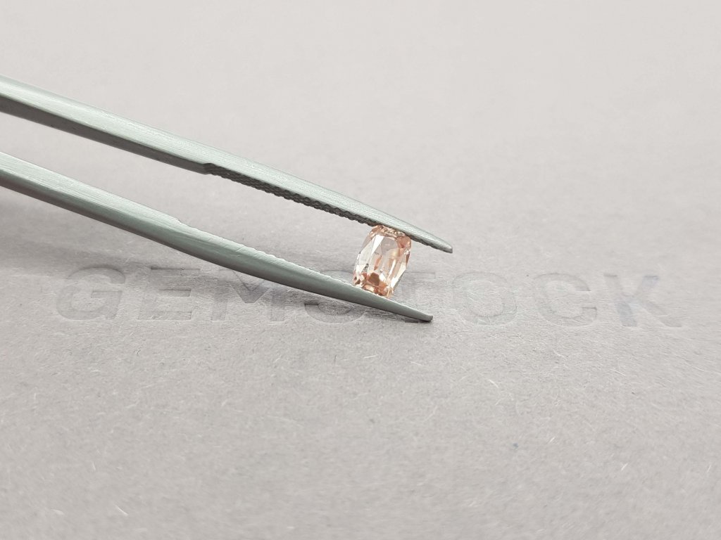 Unheated cushion cut padparadscha sapphire 0.59 carat Image №5