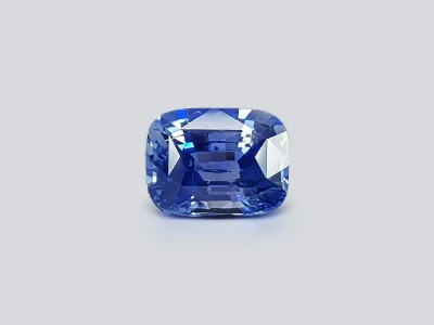 Unheated blue sapphire from Sri Lanka cushion cut, 2.10 ct photo