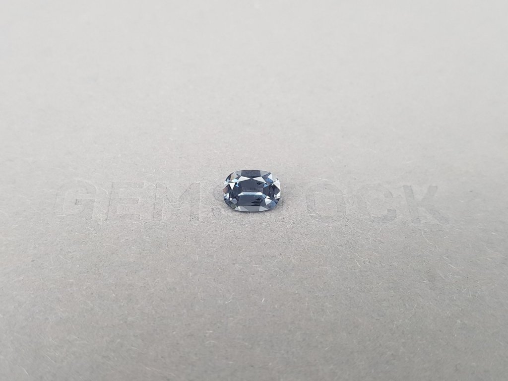 Cushion cut Burmese bluish gray spinel 1.04 ct Image №2