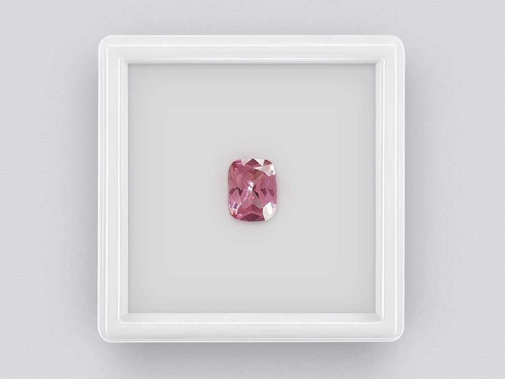 Cushion-cut pink-orange spinel 1.62 ct, Burma Image №1