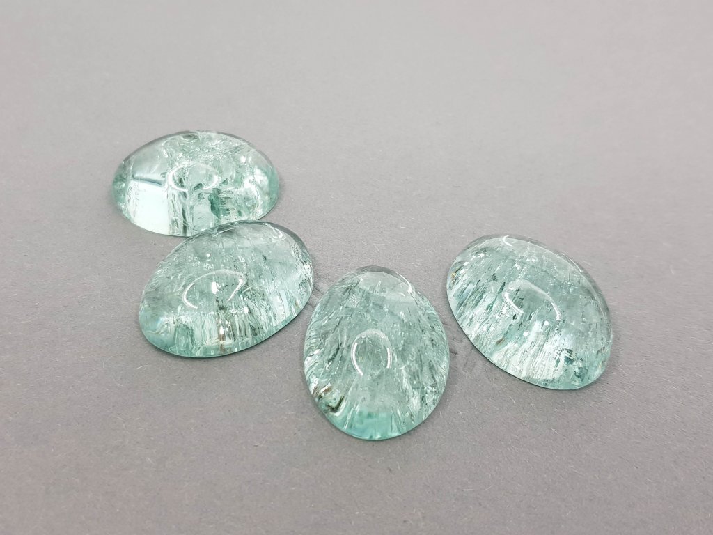 Set of cabochon-cut beryls 138.77 carats, Sherlova Gora Image №4