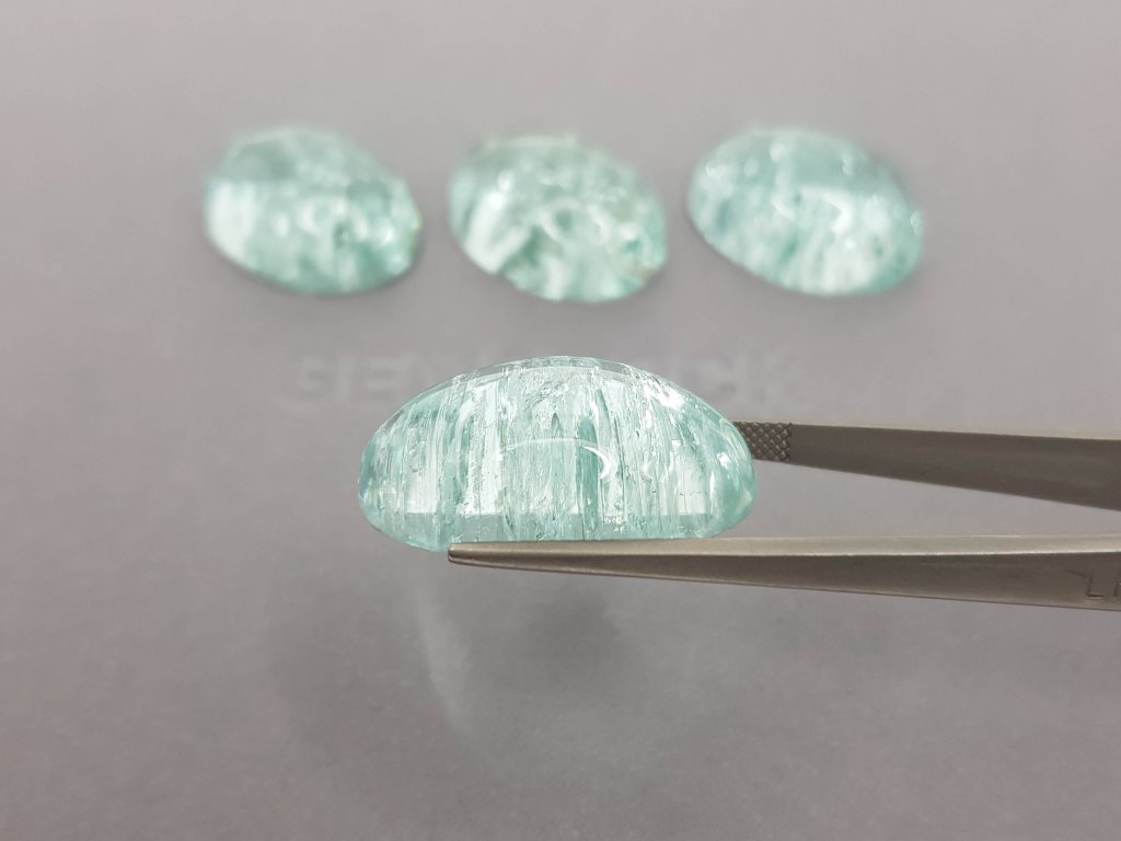 Set of cabochon-cut beryls 138.77 carats, Sherlova Gora Image №5