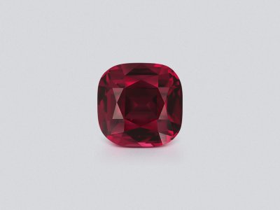 Garnet rhodolite cushion cut 10.08 carats, Tanzania photo