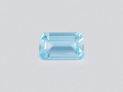 Aquamarine octagon cut  5.29 carats, Madagascar photo