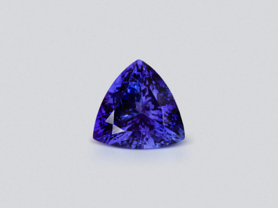 Tanzanite trillion cut 7.08 carats, Tanzania photo