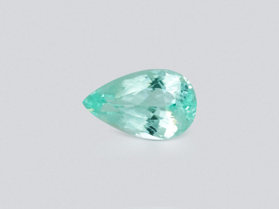 Paraiba Neon Green pear cuts 3.84 carats, Mozambique photo