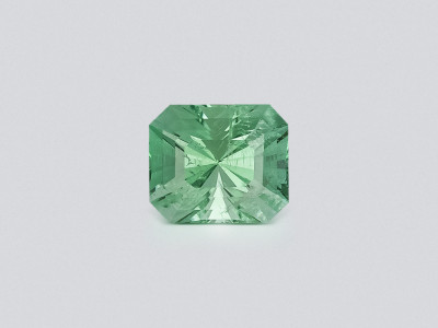 Green tourmaline radiant cut 2.21 carats, Africa photo
