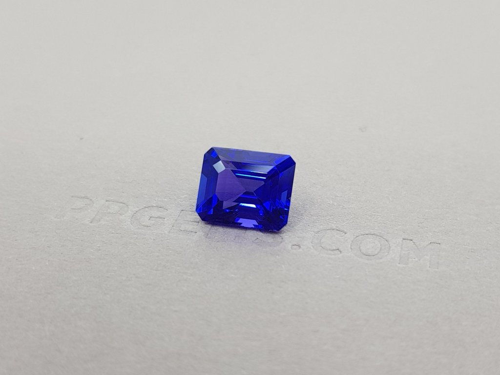 Natural octagon cut tanzanite 3.87 ct, GRS Image №3