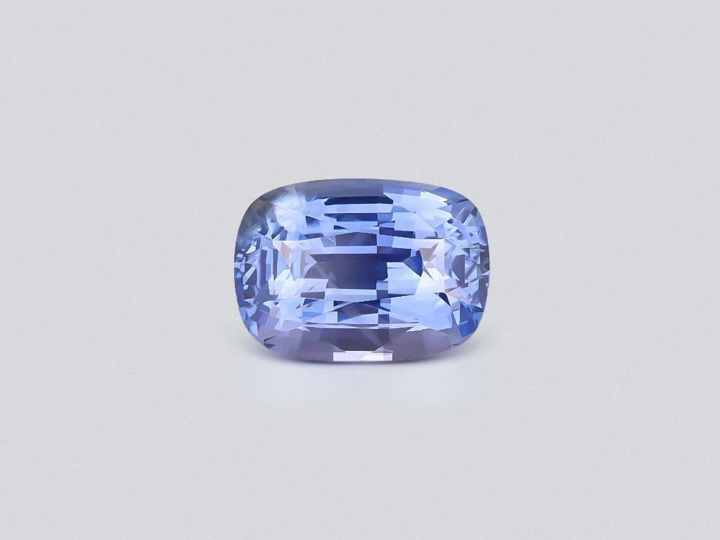 Untreated Cornflower blue cushion-cut sapphire 3.55 ct, Sri Lanka Image №1