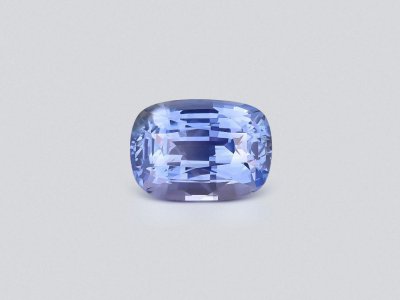 Untreated Cornflower blue cushion-cut sapphire 3.55 ct, Sri Lanka photo