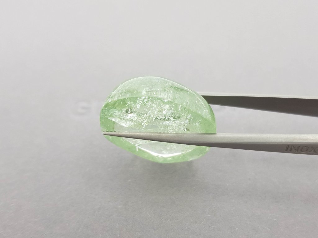 Cabochon cut beryl 49.71 carats, Sherlova Gora Image №5