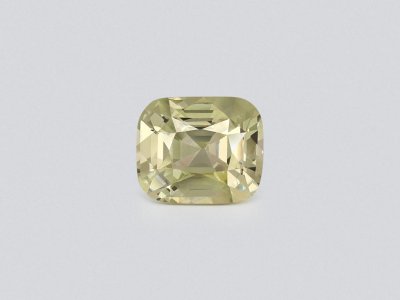 Yellowish-green grossular garnet in cushion cut 1.62 carats, Tanzania photo