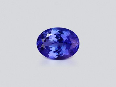 Tanzanite in oval cut 8.21 carats, Tanzania photo