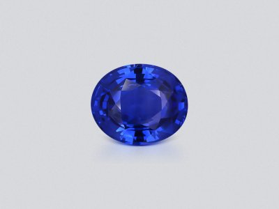 Sapphire Royal Blue oval cut 7.02 carats, Sri Lanka  photo