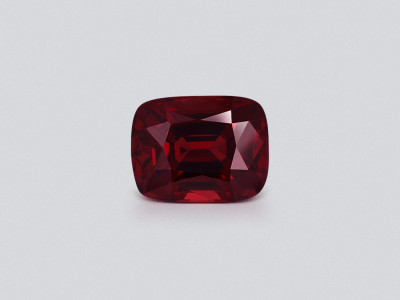 Spinel Intense red cushion cut 6.82 carats Vietnam photo