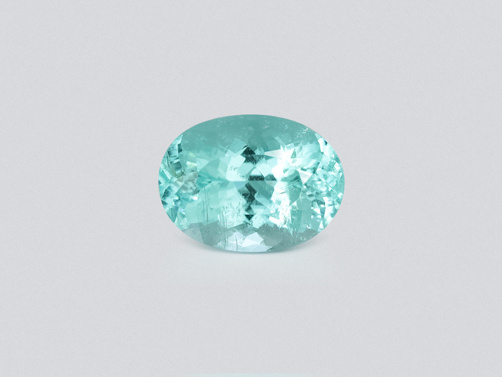 Paraiba Neon Green oval cut 2.28 carats, Mozambique Image №1