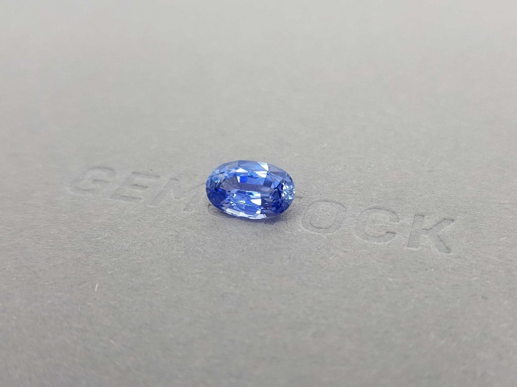 Ceylon cornflower blue sapphire 3.55 ct Image №2