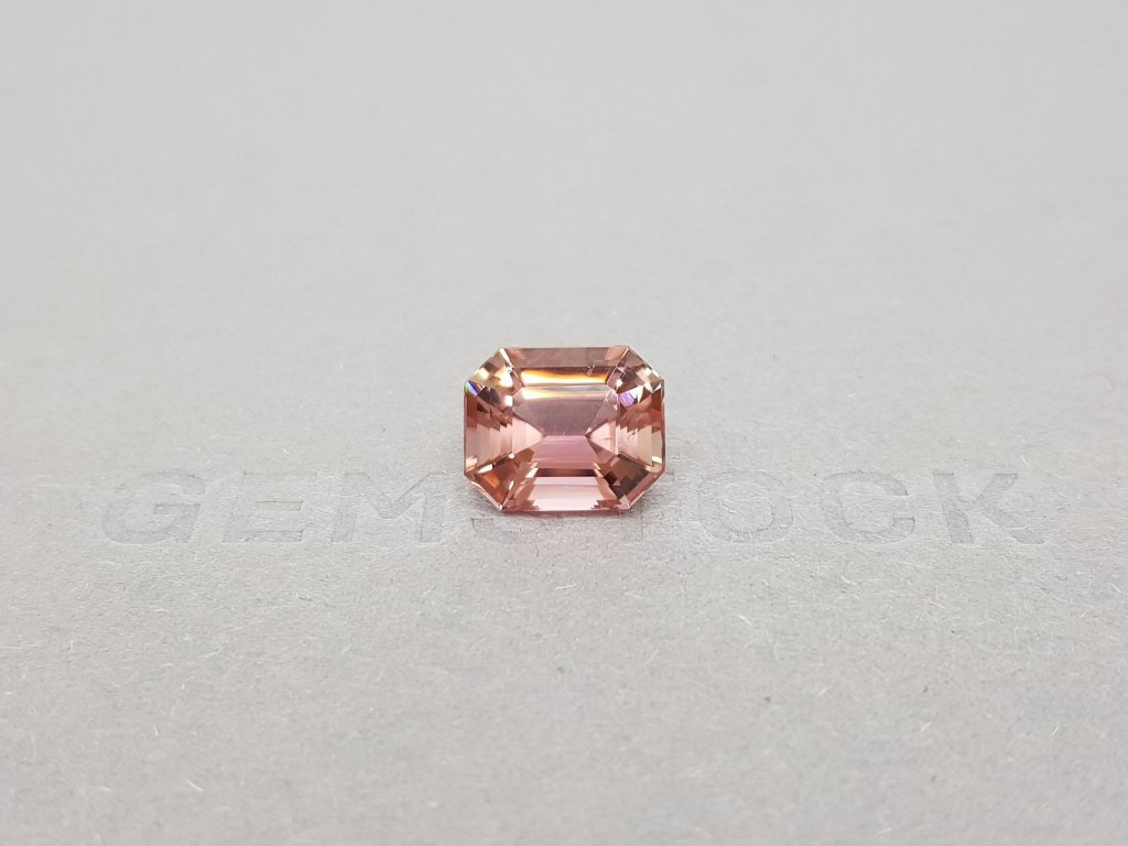 Orange-pink natural tourmaline 4.40 ct Image №1