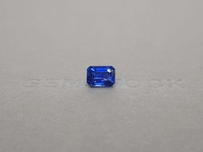 Cornflower Octagon Sapphire 3.00 ct Sri Lanka GFCO photo