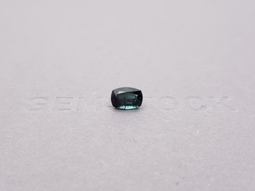 Cushion cut black-blue tourmaline 1.21 ct Image №1