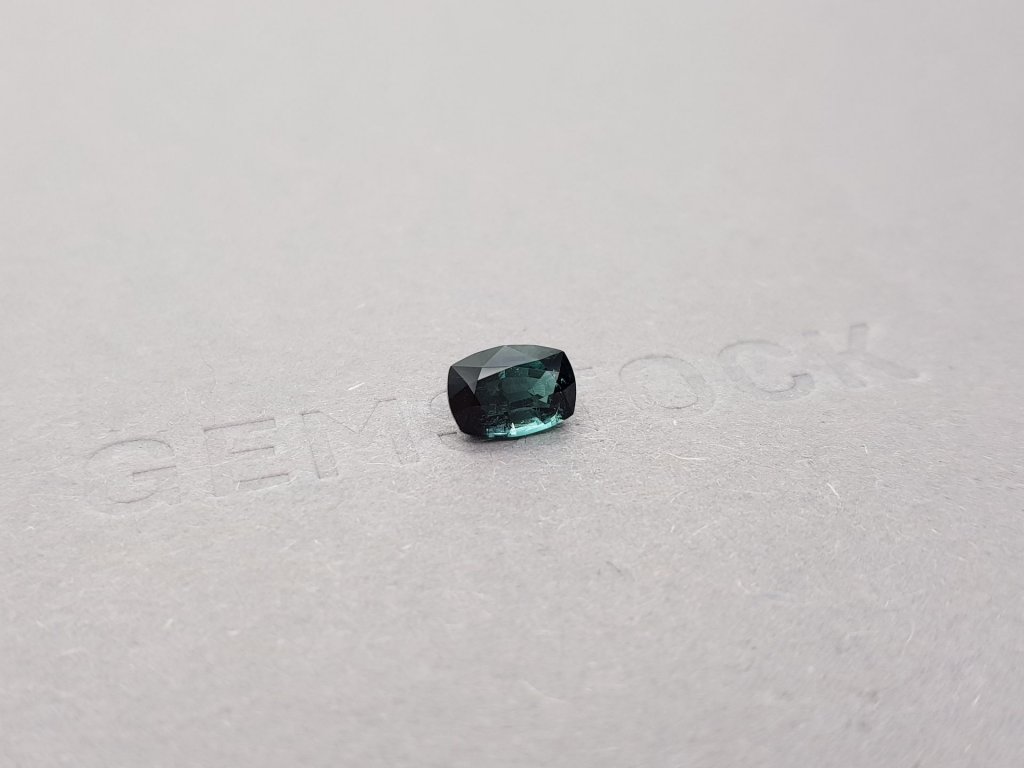 Cushion cut black-blue tourmaline 1.21 ct Image №2