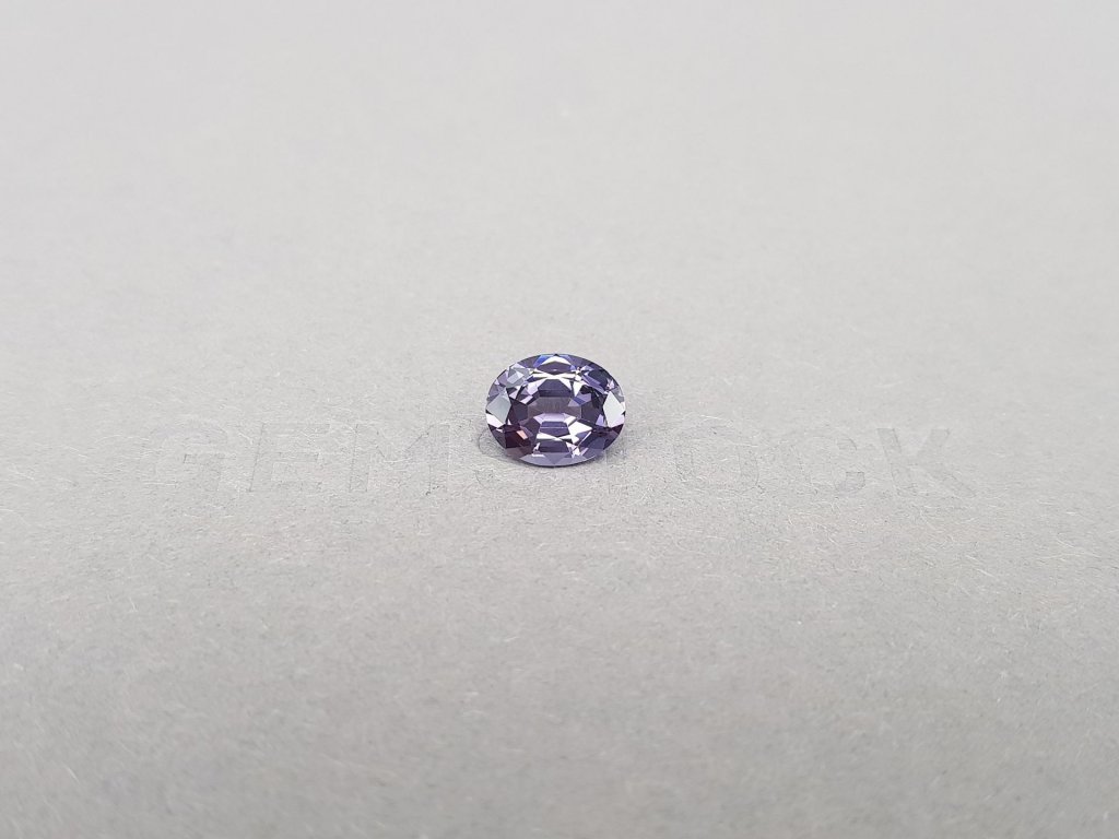 Intense purple oval-cut spinel 1.76 ct, Burma Image №2