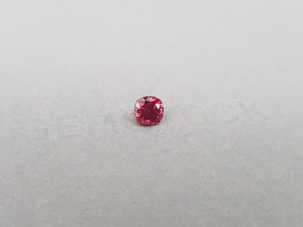 Rhodolite garnet 1.12 carats cushion cut from Sri Lanka Image №2