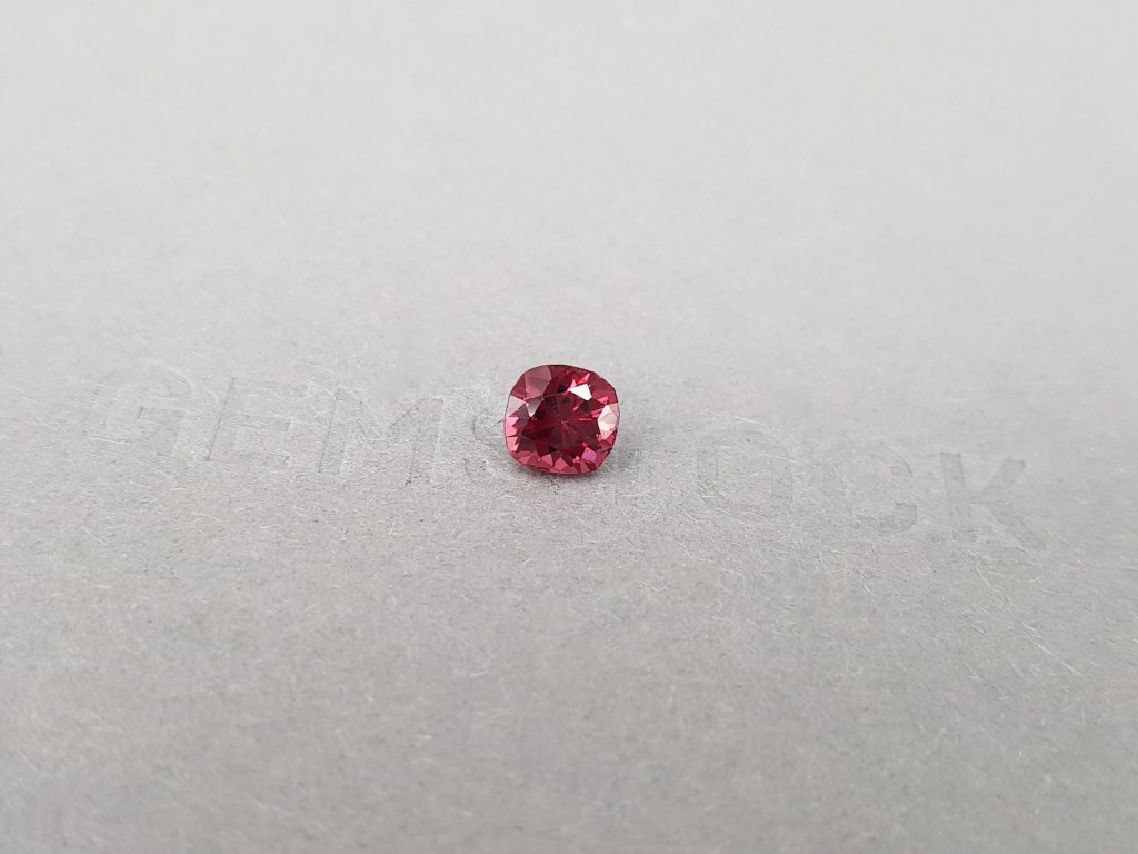 Rhodolite garnet 1.12 carats cushion cut from Sri Lanka Image №3