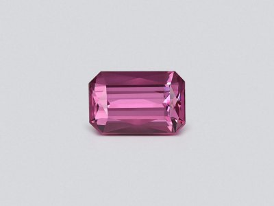 Purple spinel in octagon cut 6.46 carats, Tanzania photo