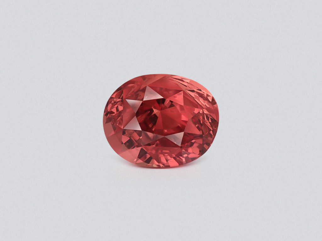 Unheated Padparadscha sapphire oval cut 1.98 carats, Madagascar Image №1
