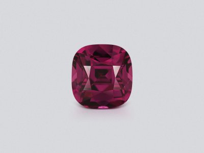 Garnet rhodolite cushion cut 5.48 carats, Tanzania photo