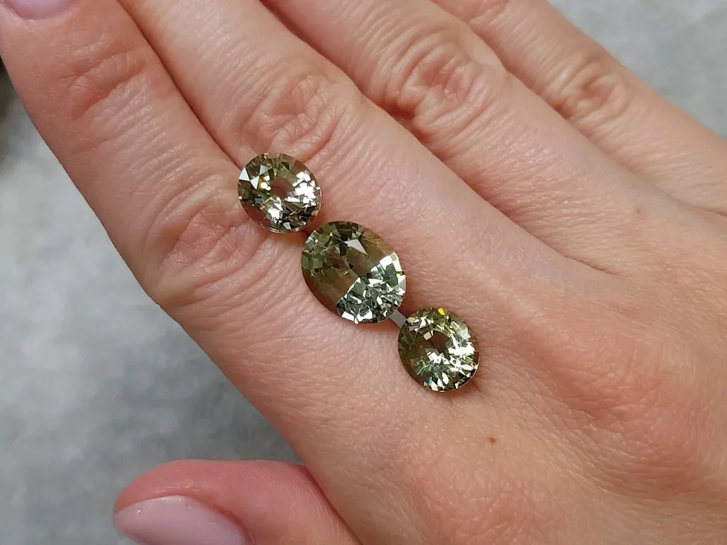 Oval Cut Golden Tourmalines 10.39 ct Image №3