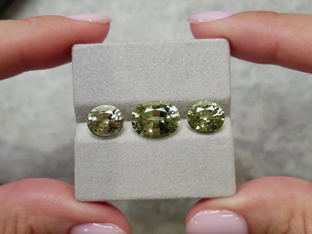 Oval Cut Golden Tourmalines 10.39 ct Image №2