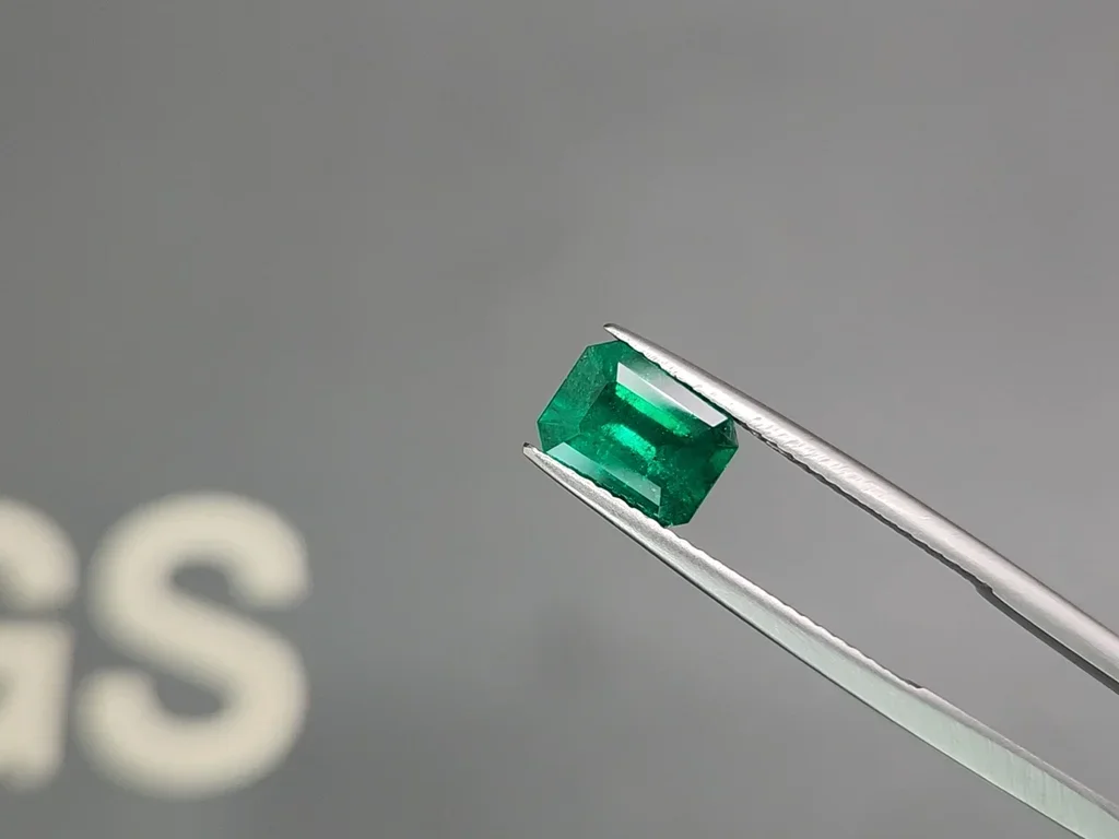 Muzo Green emerald octagon cut 1.57 ct, Colombia Image №3
