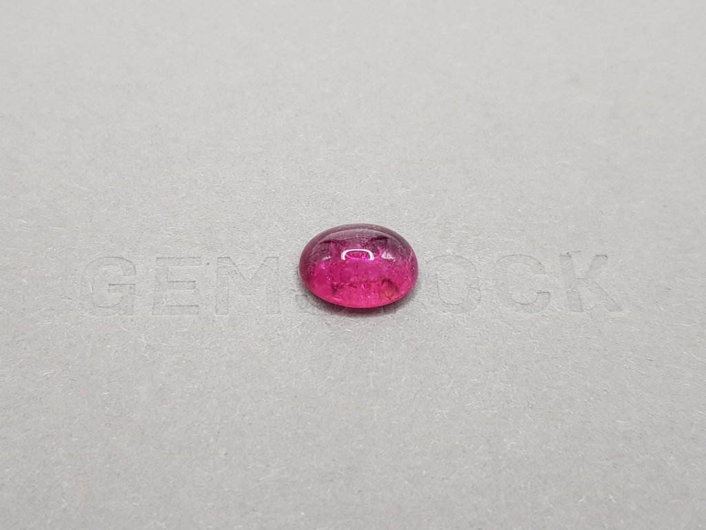 Bright saturated rubellite cabochon cut 4.00 ct, Nigeria Image №1