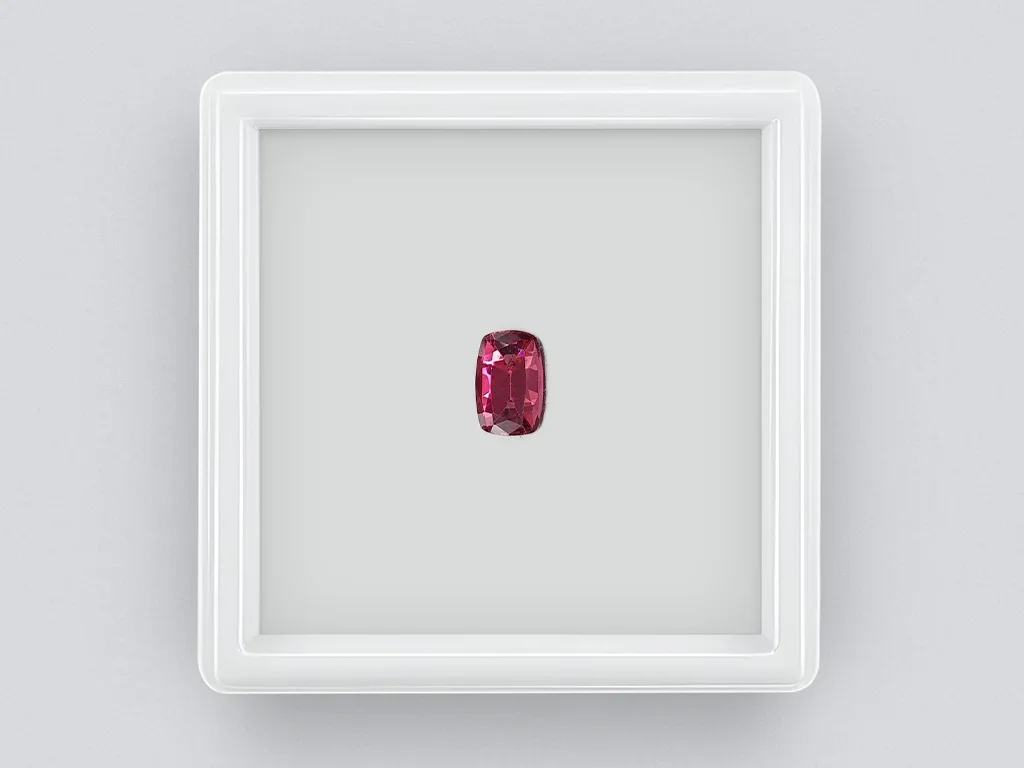Cushion cut purple umbalite garnet 1.21 ct, Sri Lanka Image №1