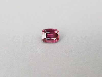 Intense pink cushion cut rubellite 5.03 carats, Nigeria photo