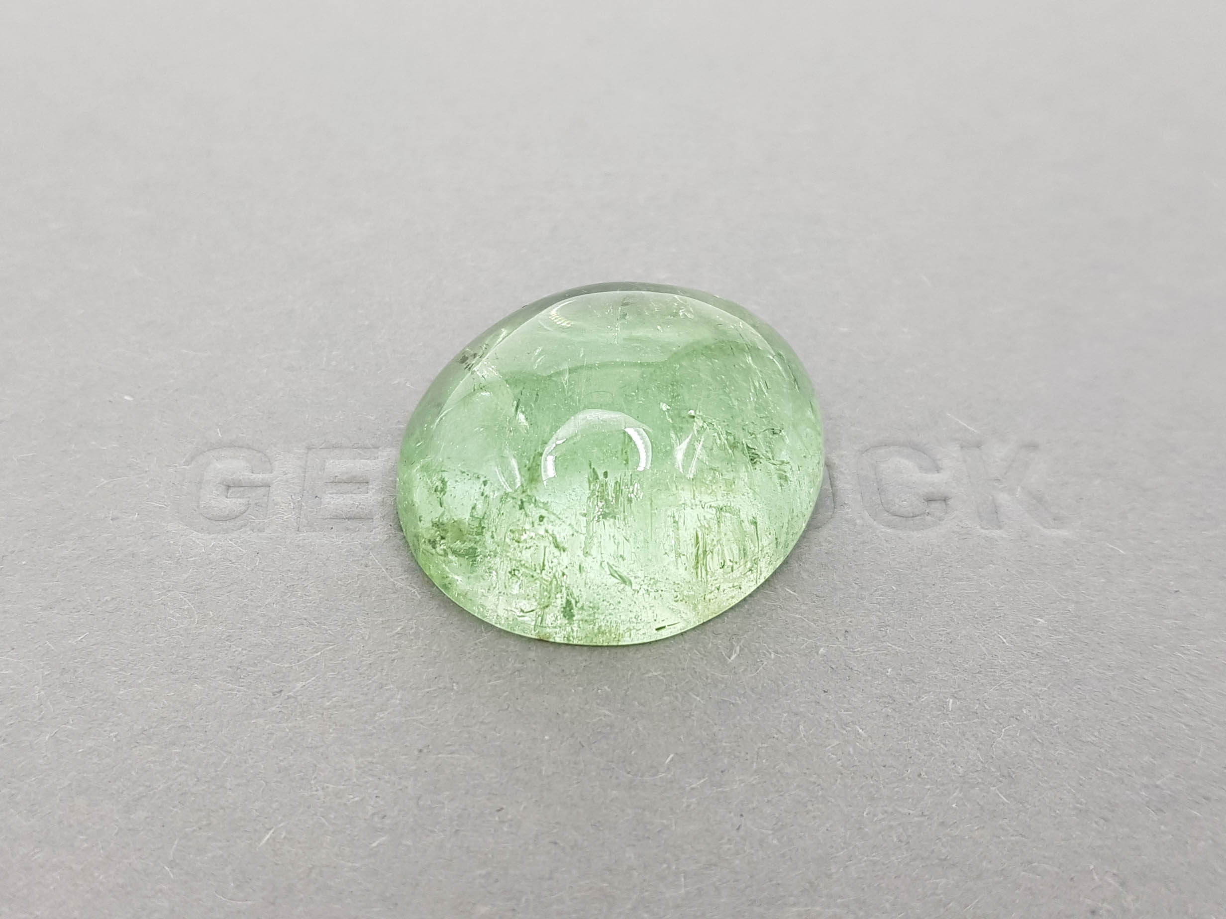Cabochon-cut beryl 45.16 carats, Sherlova Gora Image №2