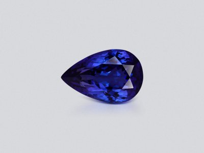 Tanzanite in pear cut 10.32 carats, Tanzania photo