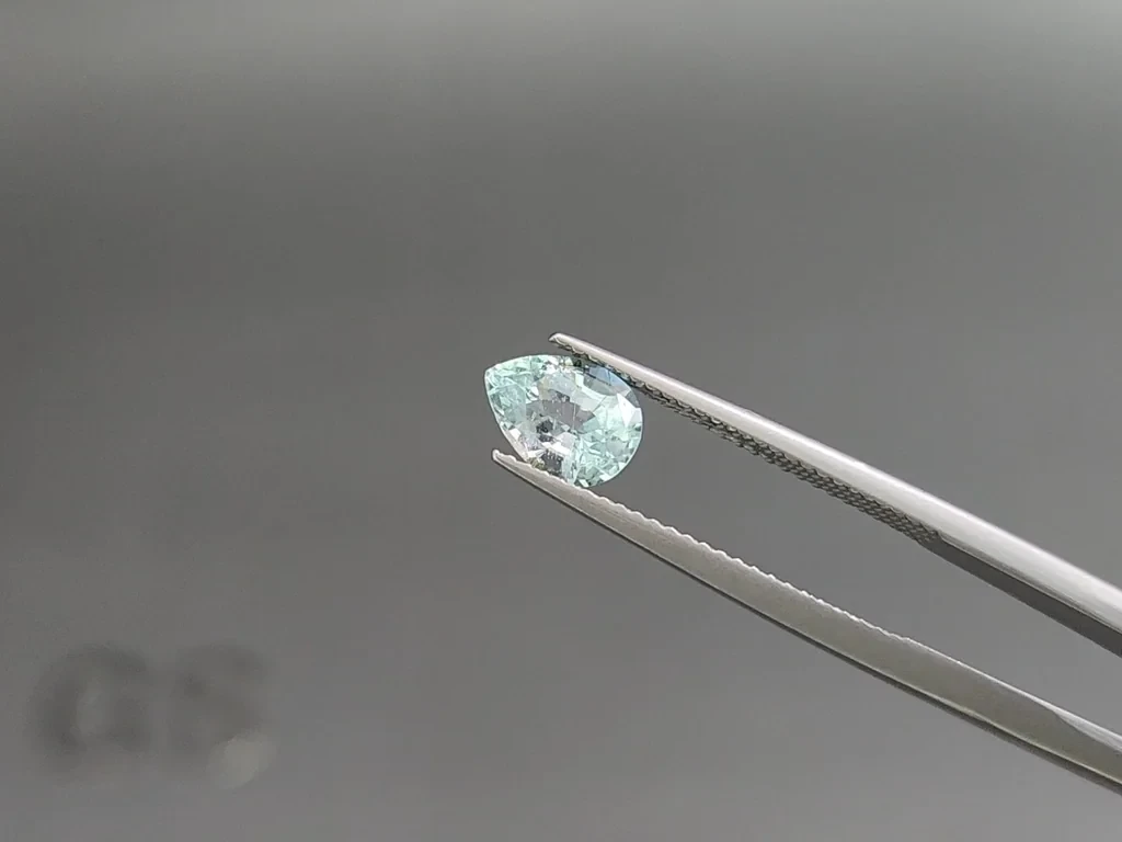 Set of aquamarines  pear cut 1.73 carats, Madagascar Image №2
