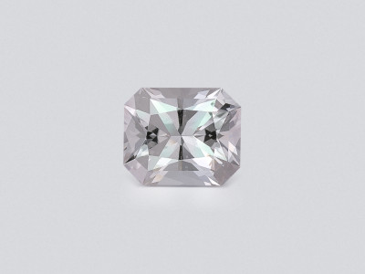 Kunzite light green radiant cut 5.05 carats, Pakistan photo