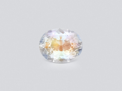 Rainbow moonstone in oval cut 11.94 carats, Madagascar  photo