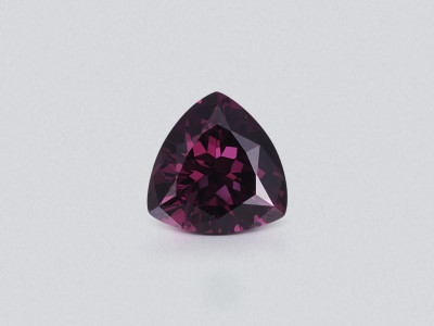 Purple spinel trillion cut 2.62 carats, Tanzania photo
