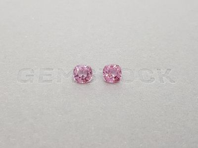 Pair of spinels from Mahenge mine 2.32 ct, Tanzania photo