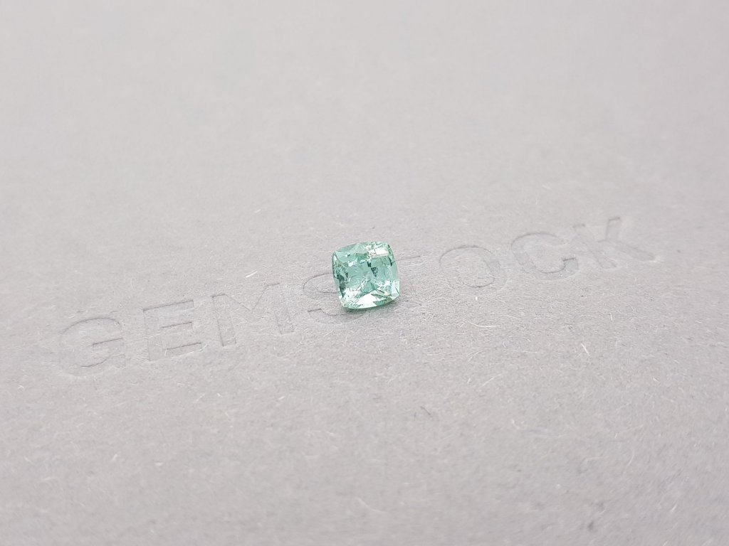 Cushion cut greenish blue tourmaline 0.74 ct Image №2