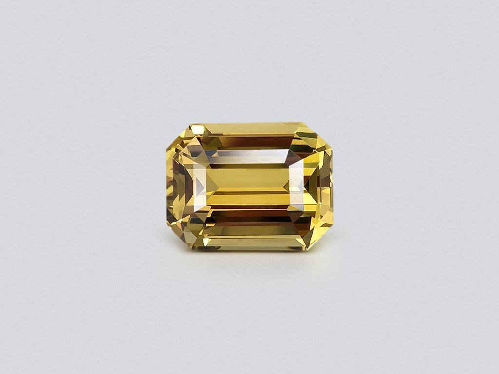 Octagon-cut chrysoberyl 9.06 carats, Sri Lanka Image №1