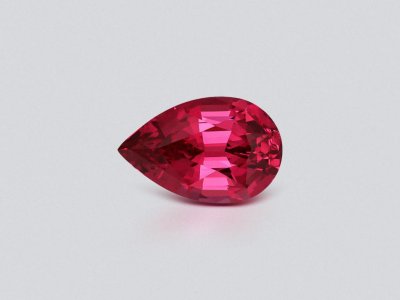 Spinel Mahenge Vivid Pink pear cut 7.92 carats, Tanzania photo