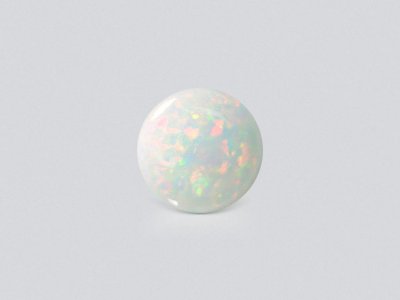 White opal round cut 16.50 carats, Ethiopia photo