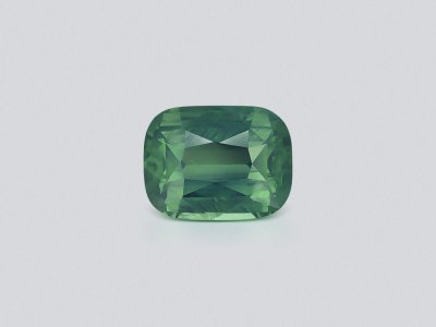 Green zircon cushion cut 3.90 carats, Tanzania  photo