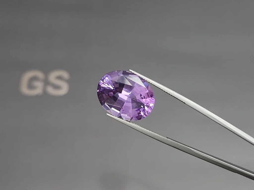 Set amethyst oval cut 42.36 carats, Brazil Image №4